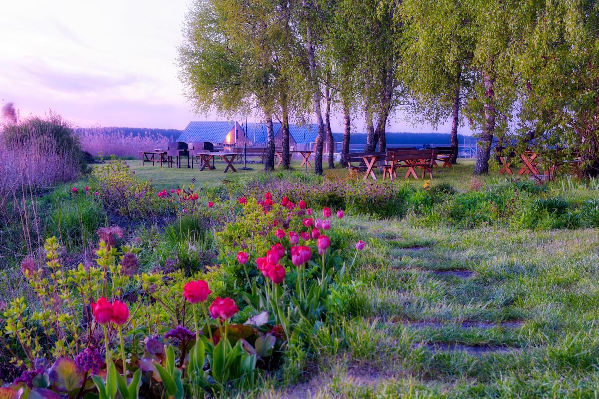 Domy Na Wodzie Na Mazurach Pisz Exteriér fotografie